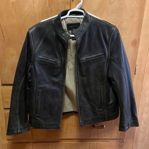 Leather jacket